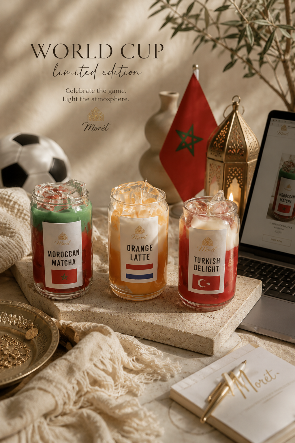 Morét World Cup Trio Collection – 3 Delige Set